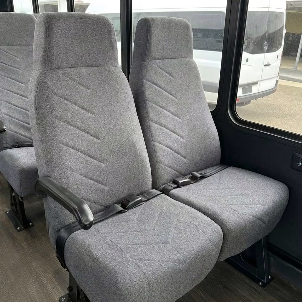 englewood 18 passenger minibus high back seats
