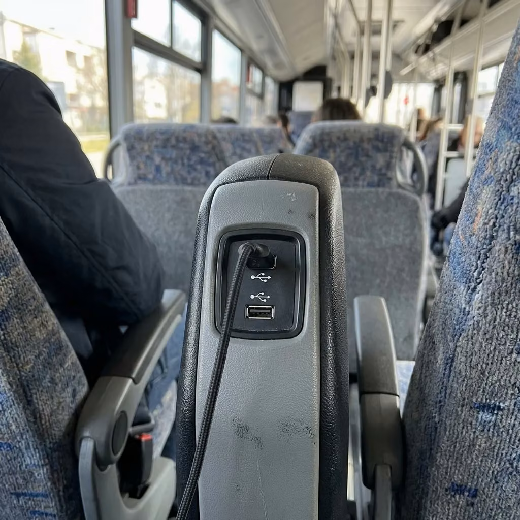 englewood 28 passenger minibus usb charging