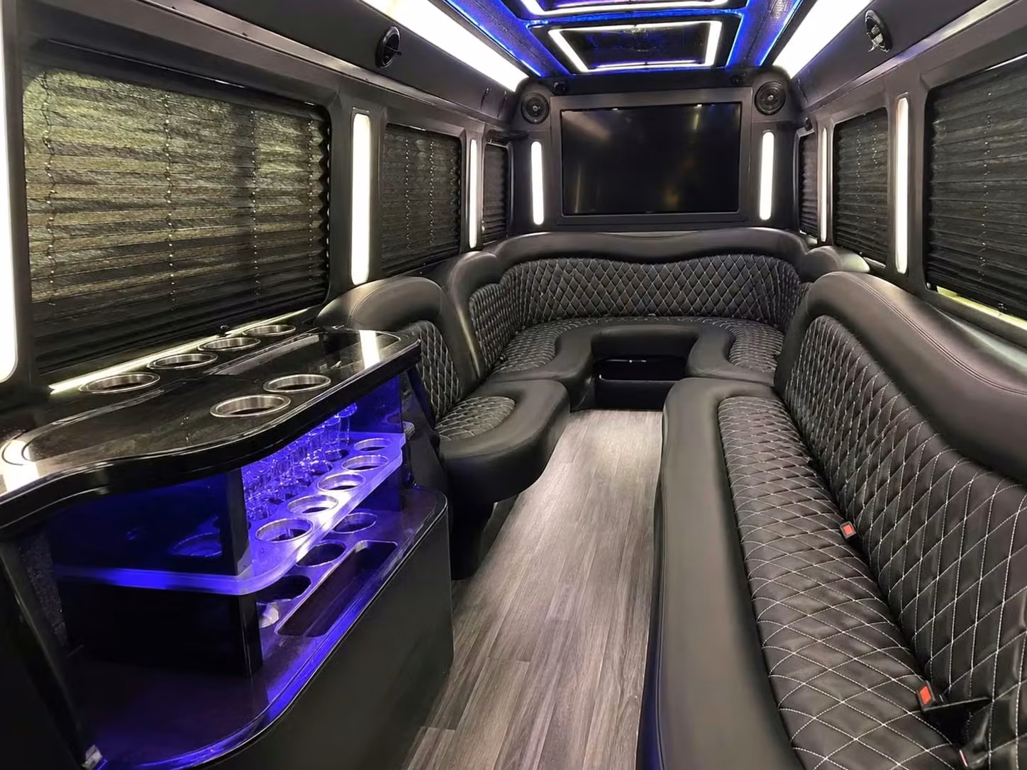 englewood party bus bar area