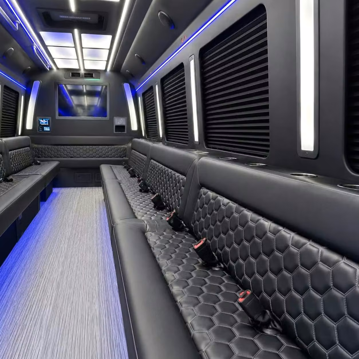 englewood party bus party lighting