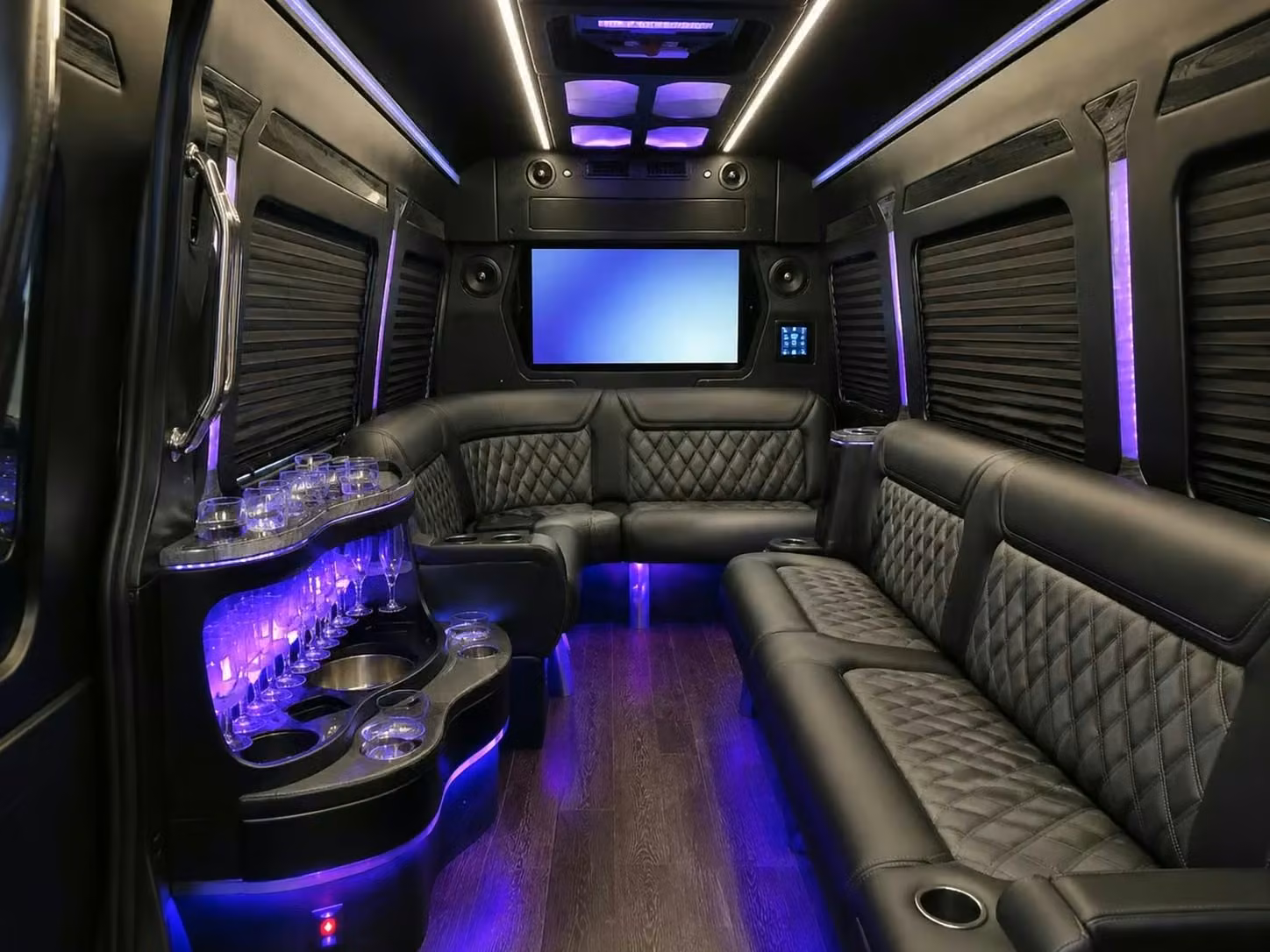 englewood party bus smart tvs